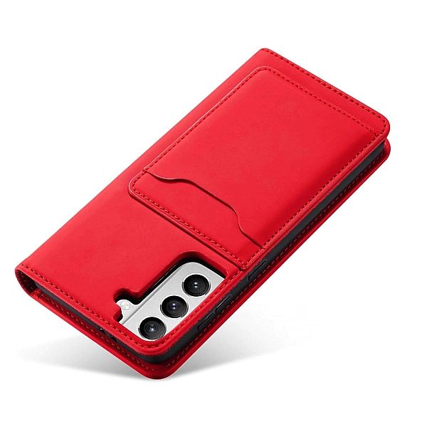 Etui Card Braders Case do Samsung Galaxy S22 Plus czerwony