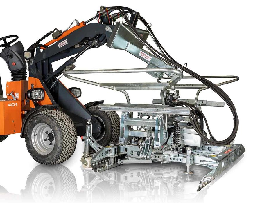 NOWA Mini ładowarka Kołowa RELLY- Układarka Do Kostki udźwig 1400 kg