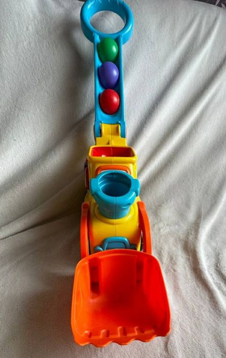 Музичний бульдозер каталка Vtech Pop a Balls Push & Pop англ. мова