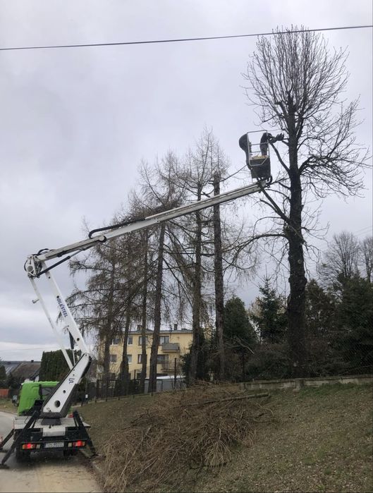 Usługi / wynajem podnośnikiem koszowym, zwyżką 18m