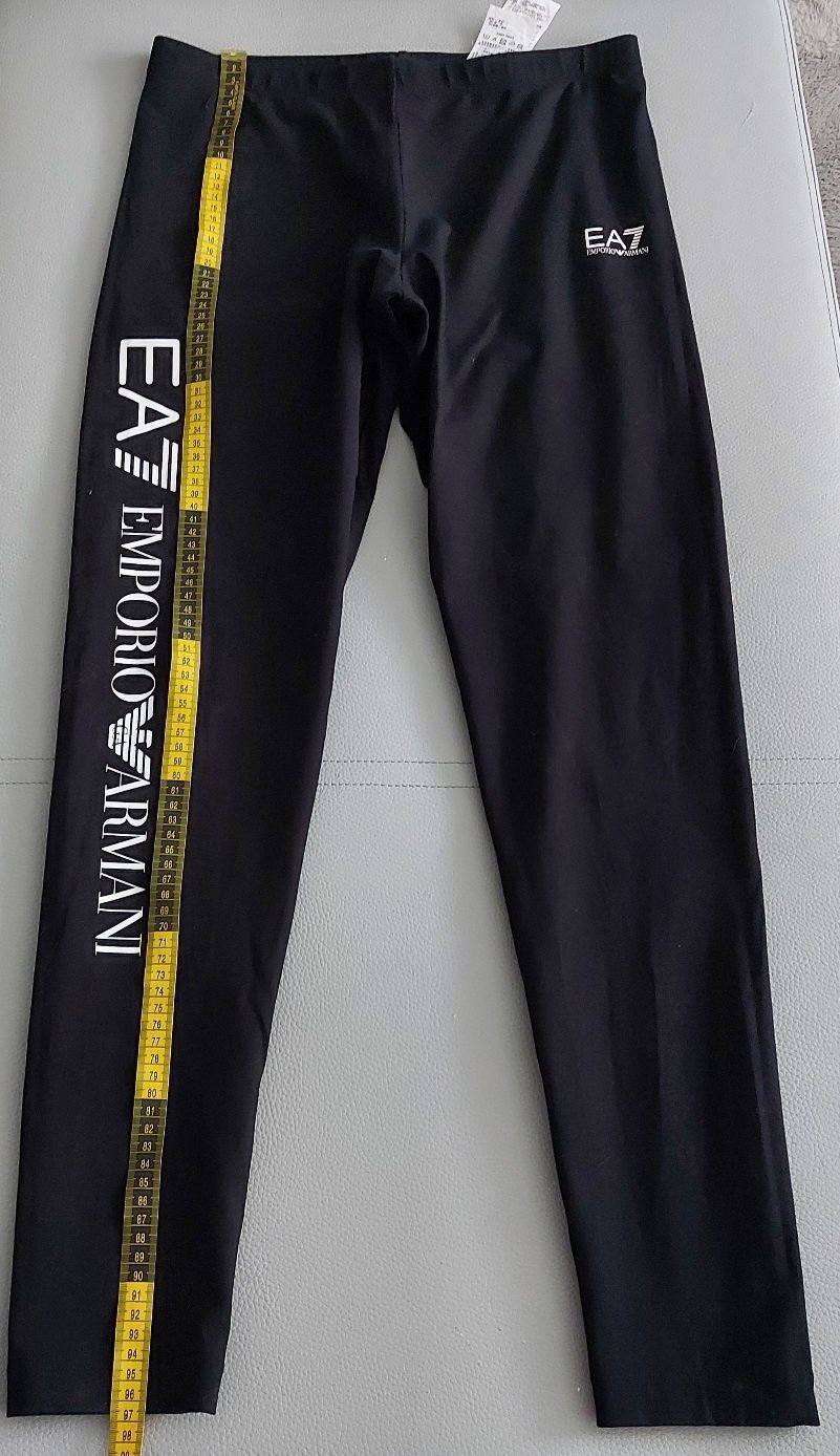 Legginsy Emporio armani czarne rozmiar L