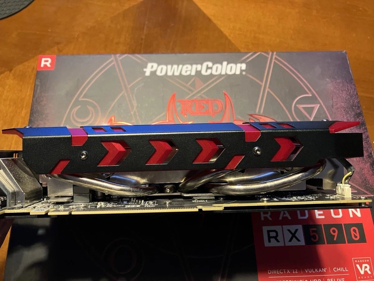 RX 590 8gb DDR5 RED DEVIL power color