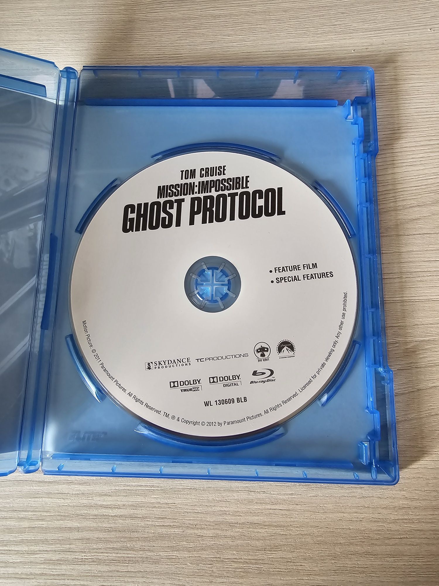 Mission Impossible: Ghost Protocol bluray - stan idealny