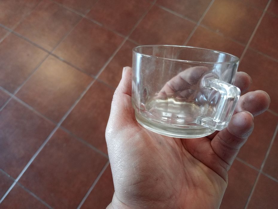 Conjunto de chávenas de chá e café