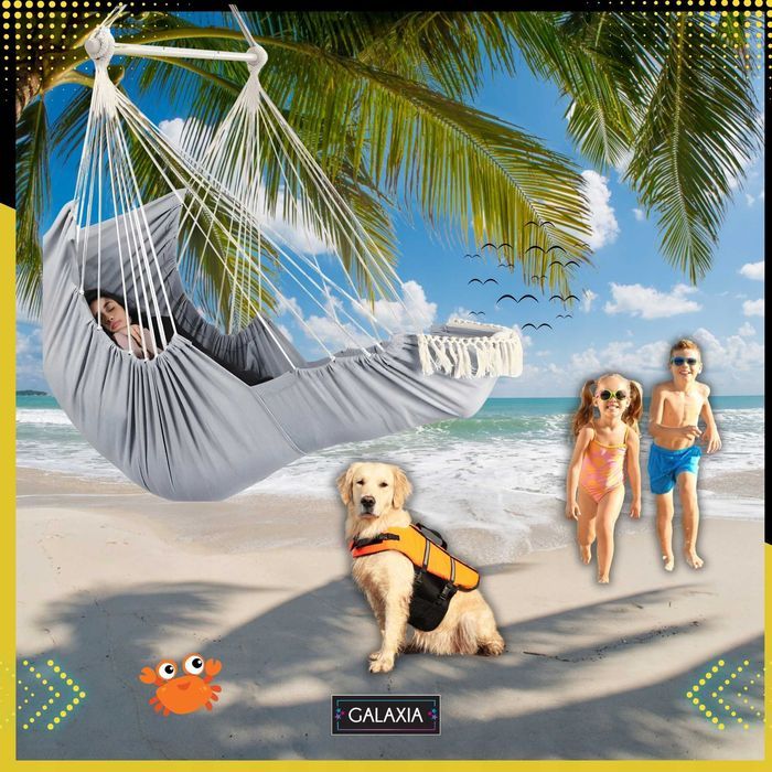 Fotel Wiszący KRZESŁO BRAZYLIJSKIE Huśtawka Hamak Ogrodowy Balkon BOHO