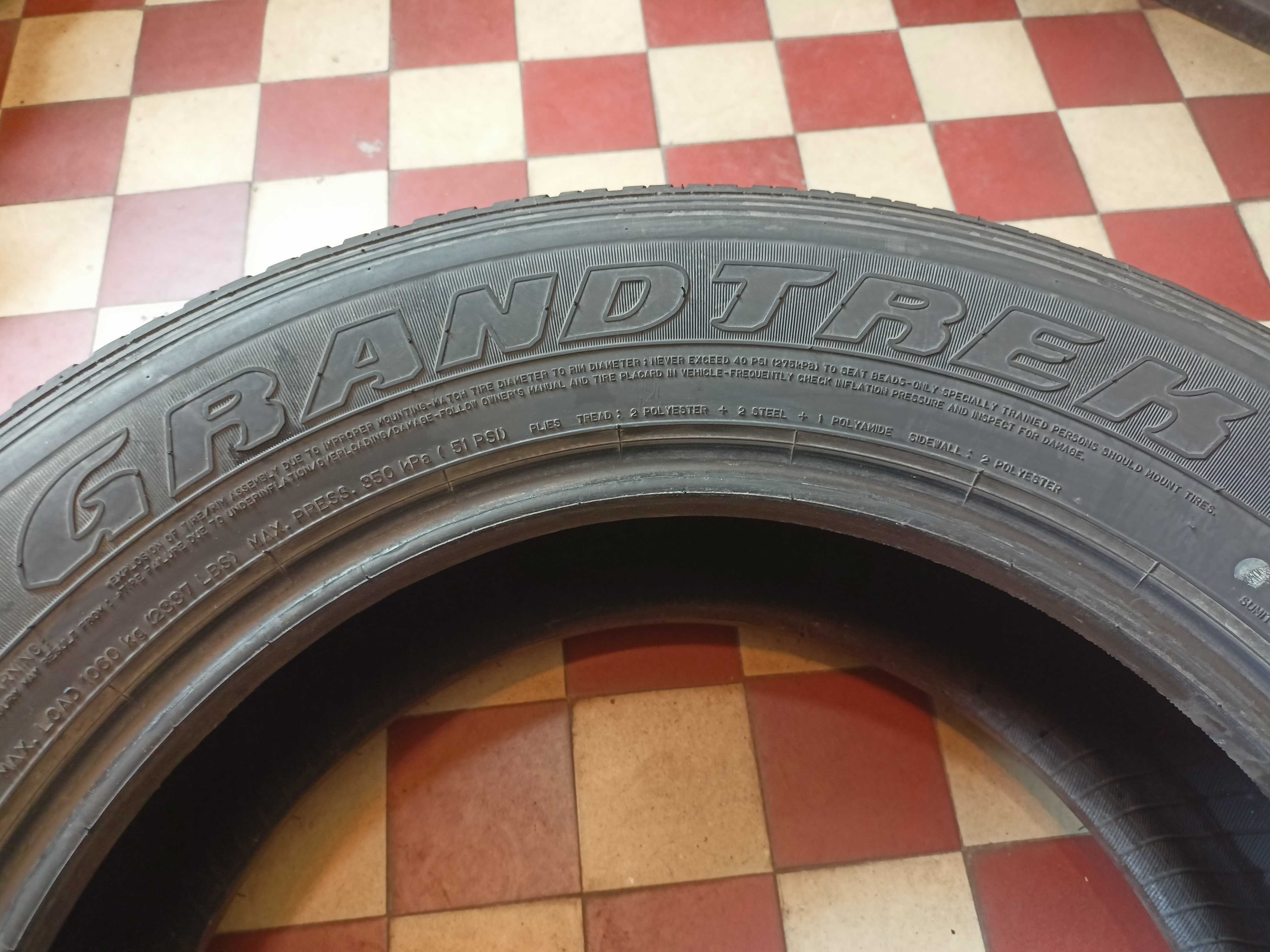 Dunlop AT25 Grandtrek 265/60R18 110H #653&