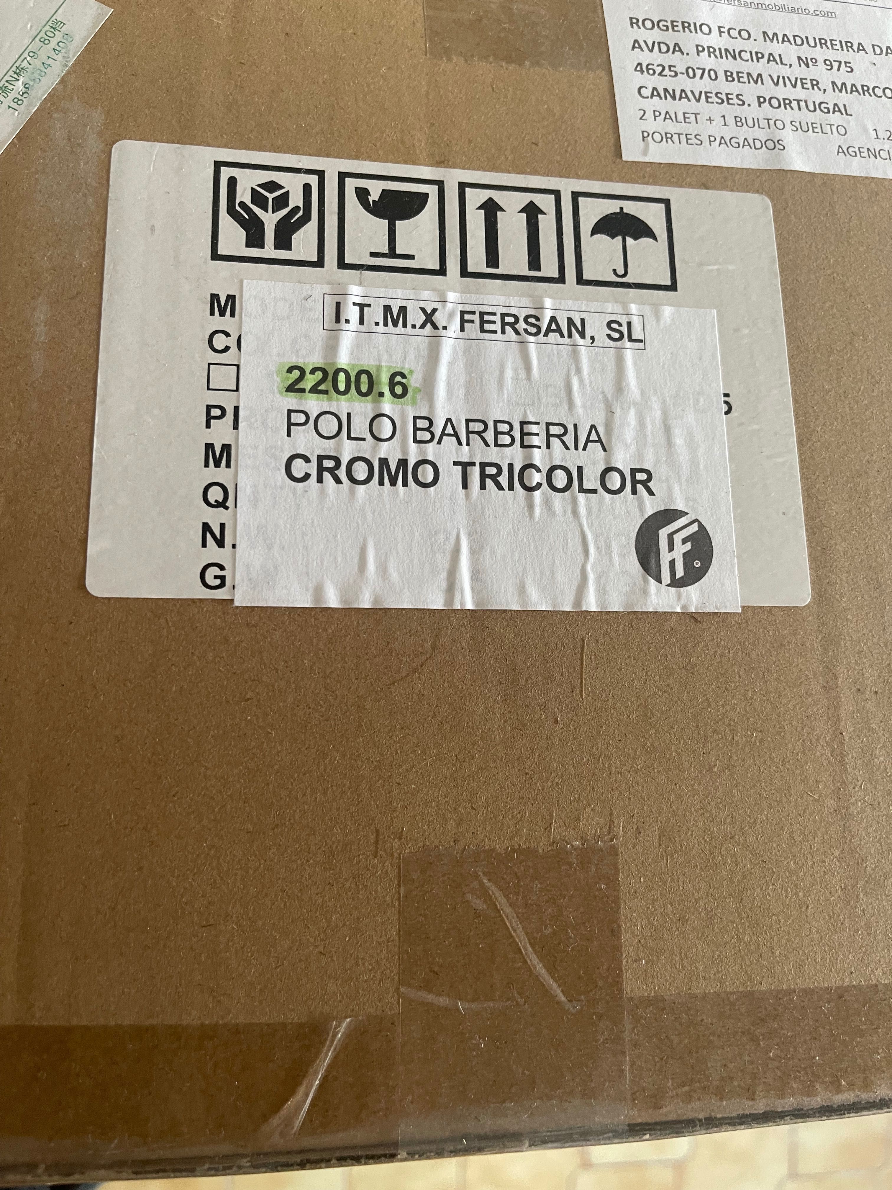Poste Barbeiro - NOVO/EMBALADO