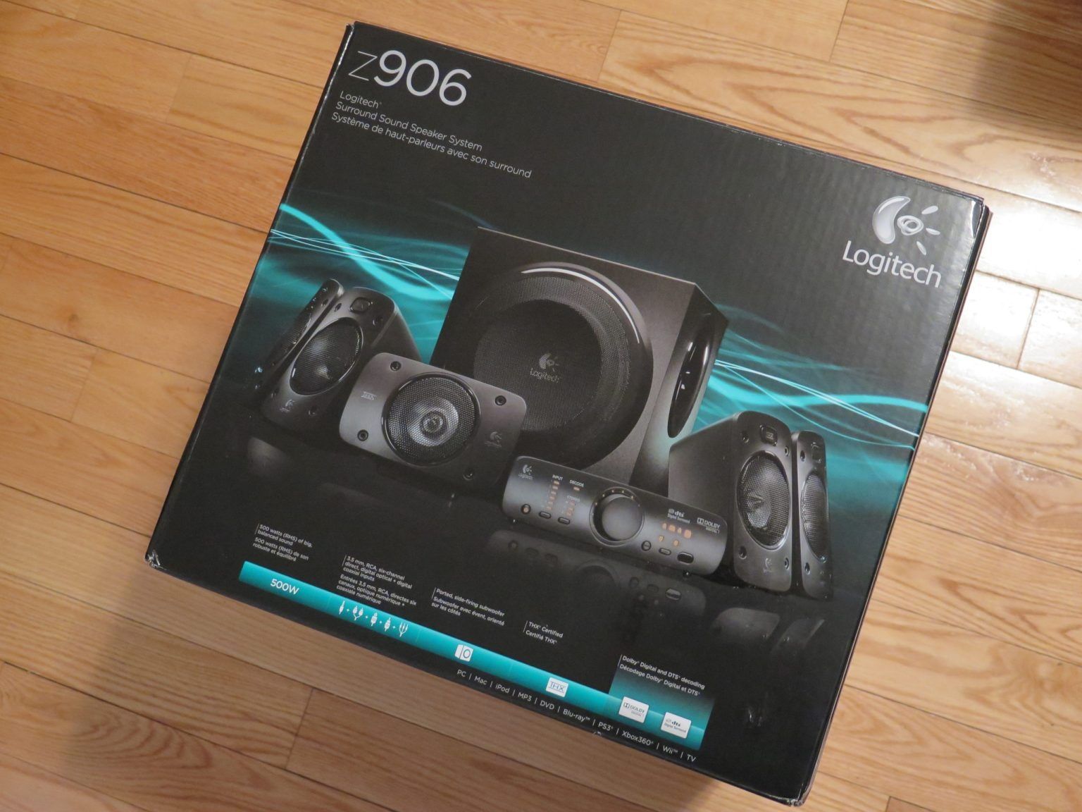 Logitech z906 sem satélites