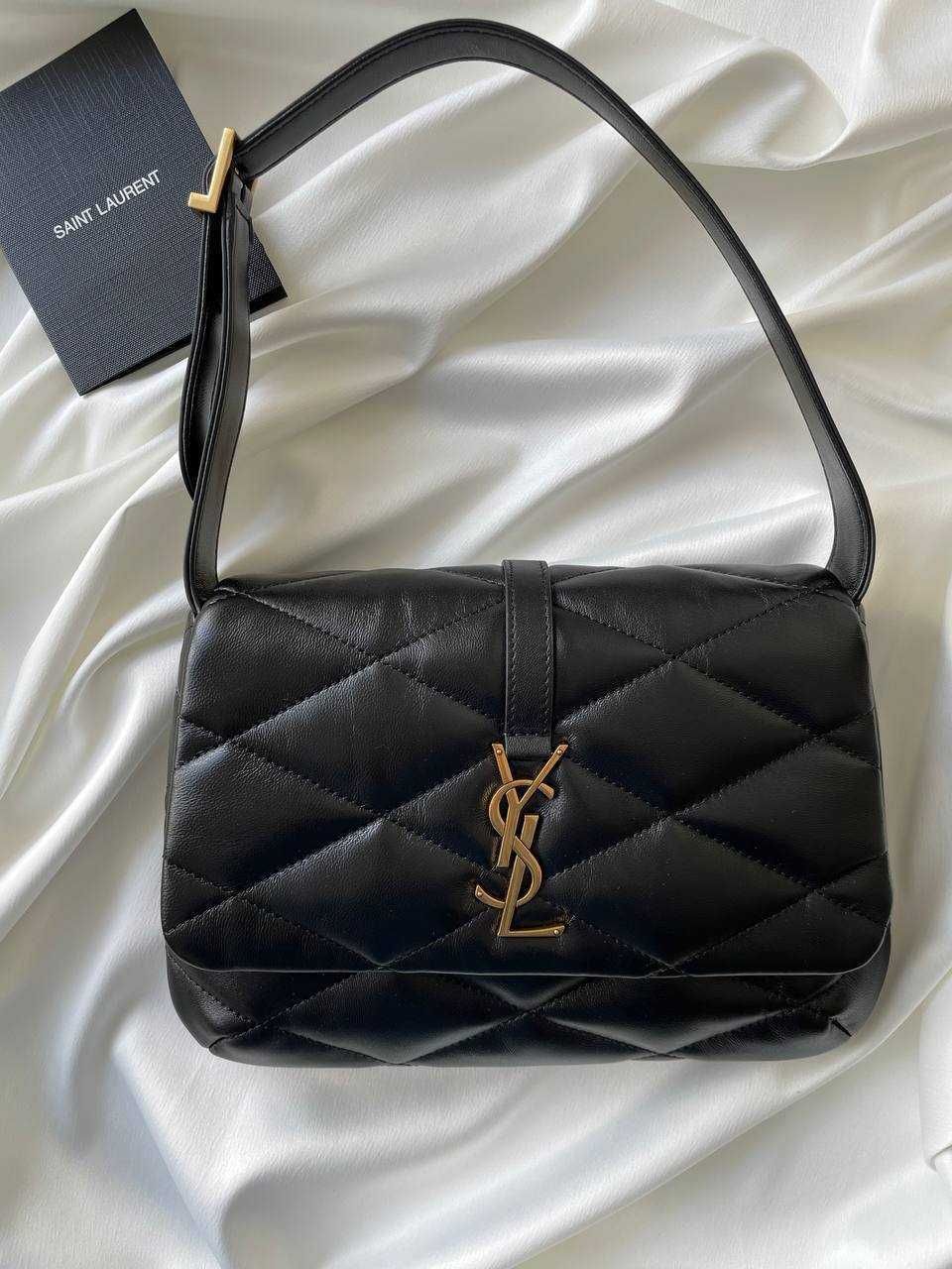 Saint Laurent Women's Le 57 Leather Matelassé Hobo Bag оригинал