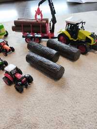 zestaw traktorów dla chłopca traktor z drzewem, interaktywny traktorki