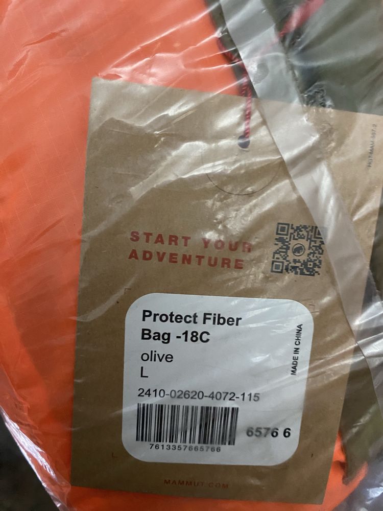 Спальний мішок MAMMUT Protect Fiber Perform Fiber L XL -7C -18C мешок