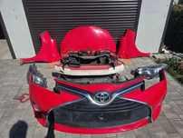 KOMPLETNY PRZÓD ZDERZAK MASKA TOYOTA YARIS III 1.33 3P0 2014-2017