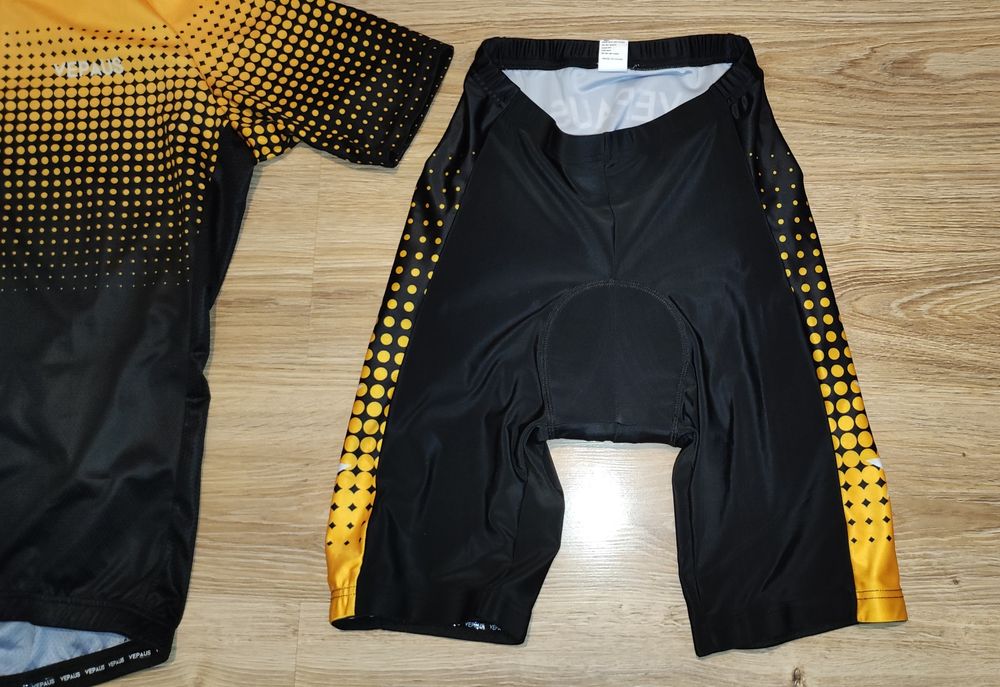 Vepaus Koszulka + Spodenki kolarskie rowerowe (M)