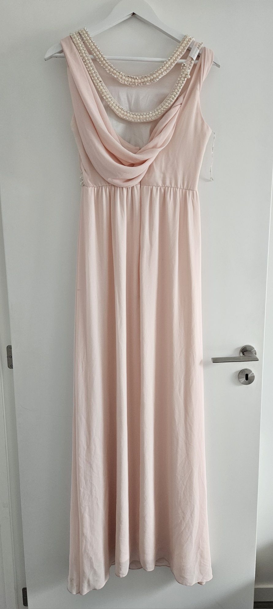 Vestido cerimónia rosa