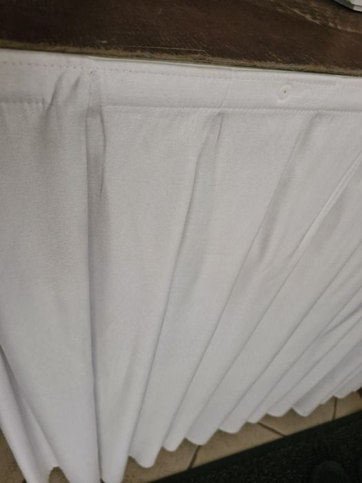 Skirting (falbana)  do stołu 360 cm