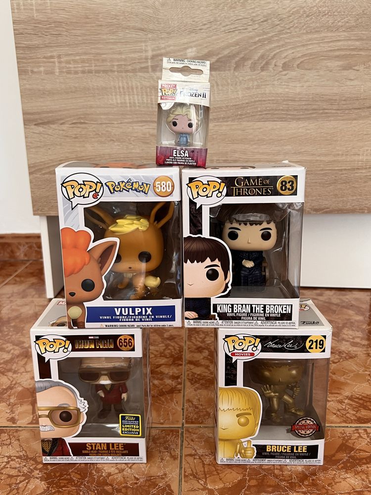 POPs kit 30€, 1 pop 7,5€ NOVOS