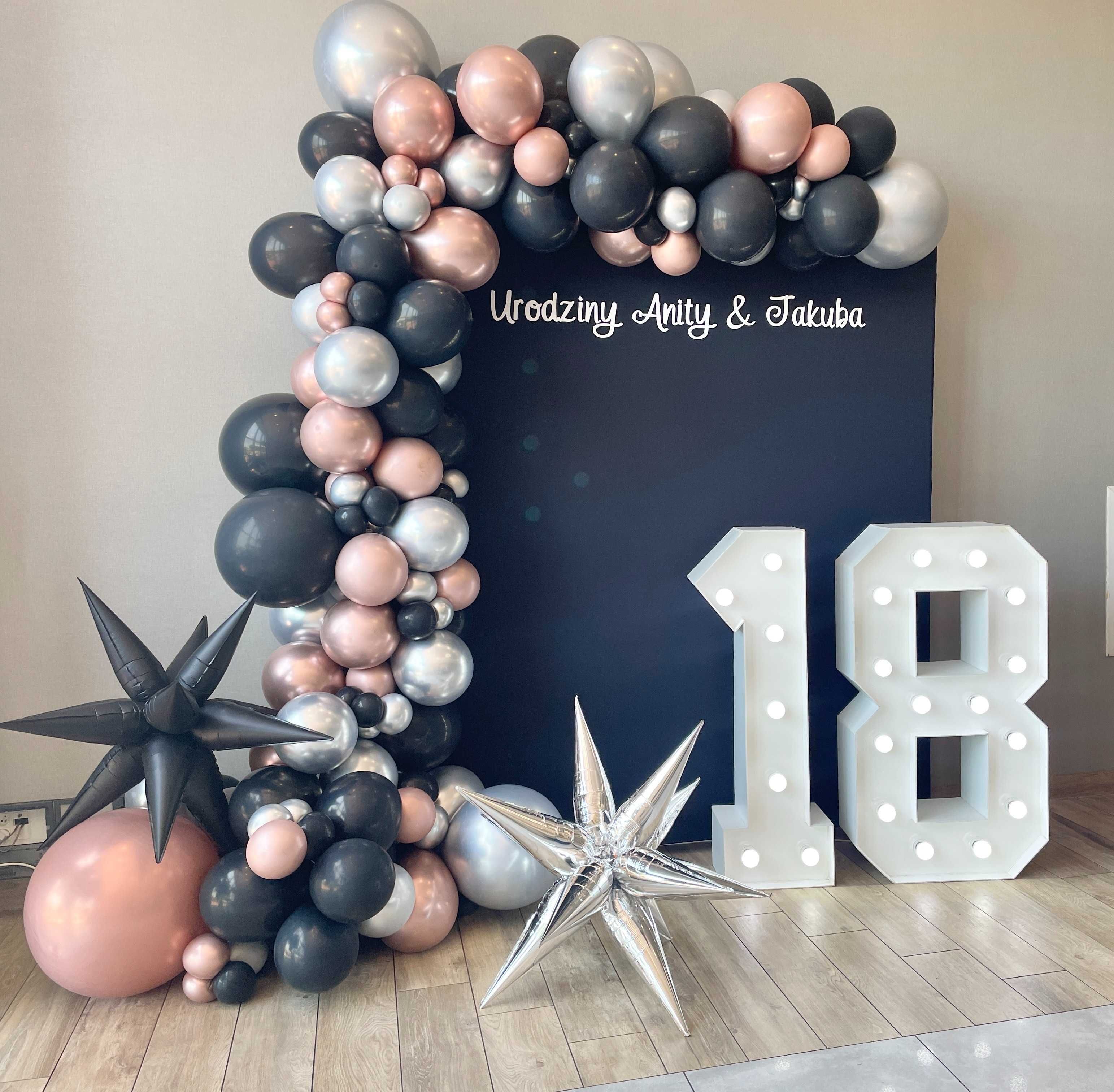 Napis led LOVE / MIŁOŚĆ / 18 | ślub, wesele, 18-stka