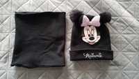 Komplet czapka + komin H&M 110/128 4-8l myszka Minnie