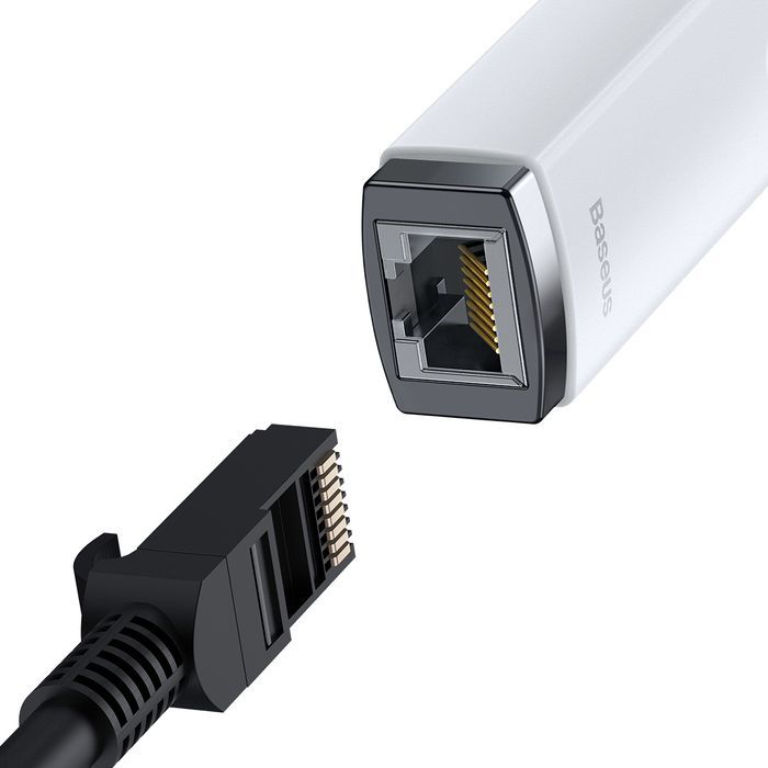 Baseus Adapter Lite Series - Typ C Na Rj45 - 1000 Mbps (Wkqx000302)