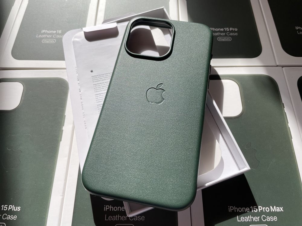 Capa MagSafe iPhone 15 Pro/Plus\Max Pele - Verde -