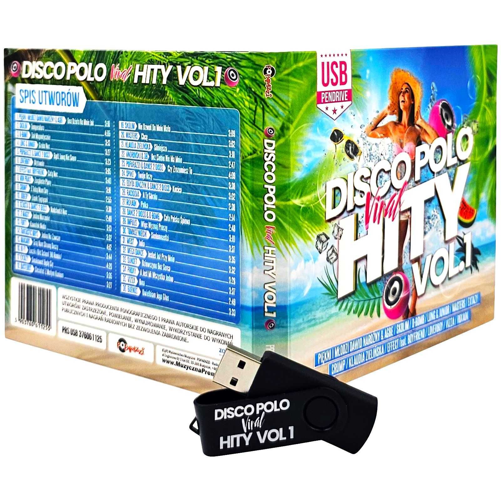 Składanka - Disco Polo Viral Hity Vol. 1 (USB - PENDRIVE) MP3