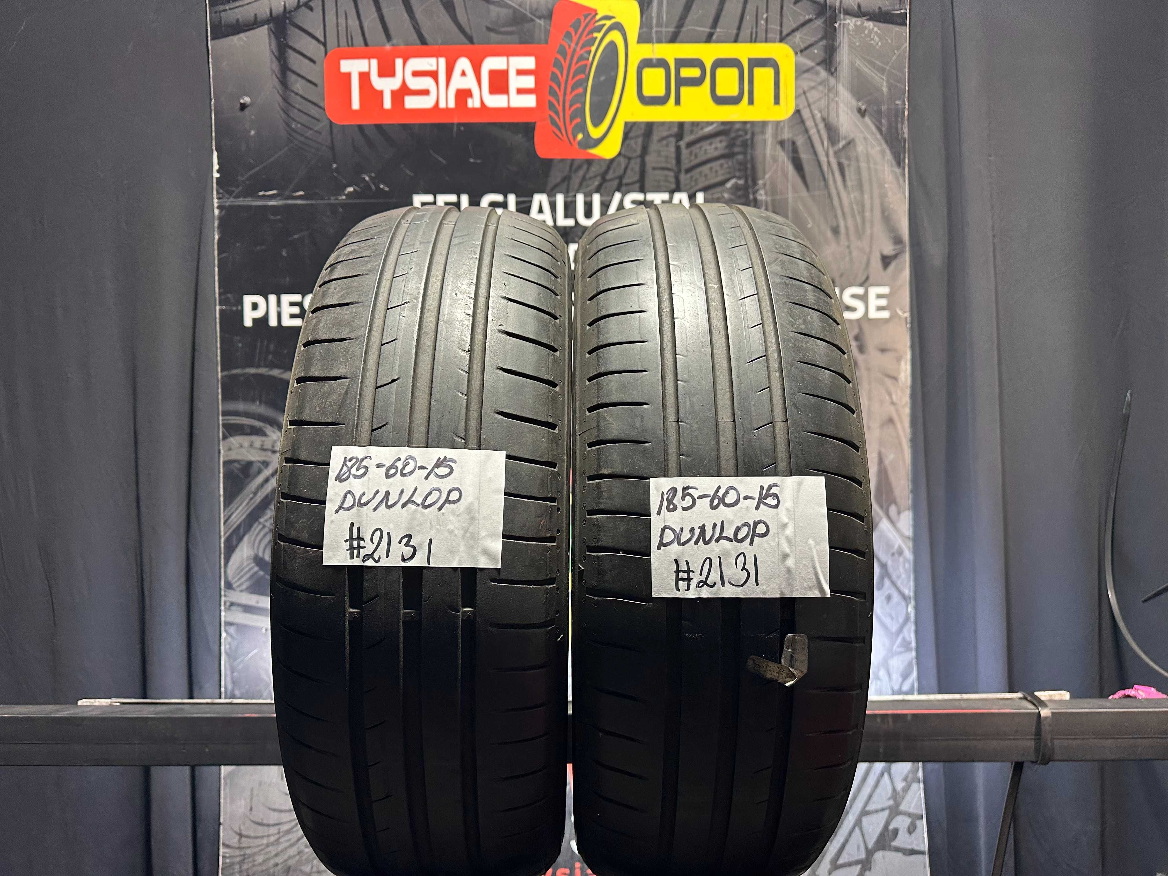 Opony Letnie 185/60/15 DUNLOP SPORT #2131