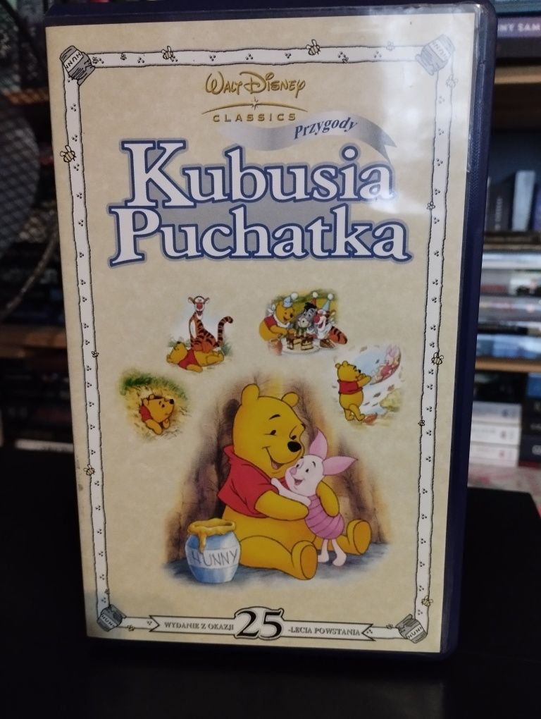 Kaseta VHS bajka Przygody Kubusia Puchatka Walt Disney