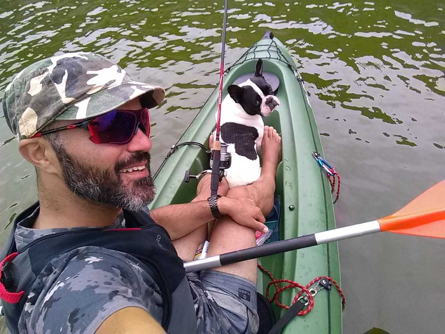 Kayak bic 1 lugar - pesca achigã
