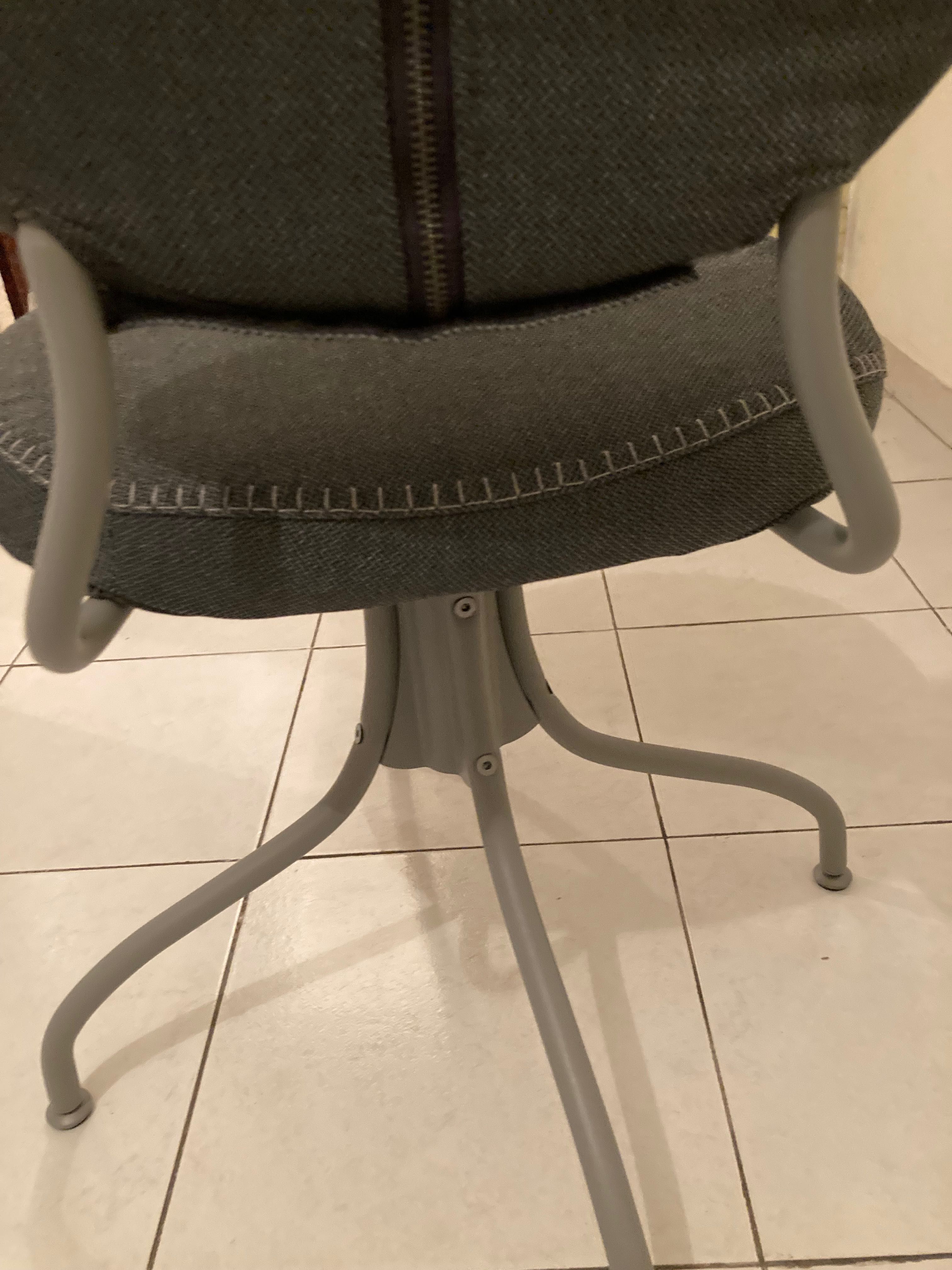 Cadeira de tecido
