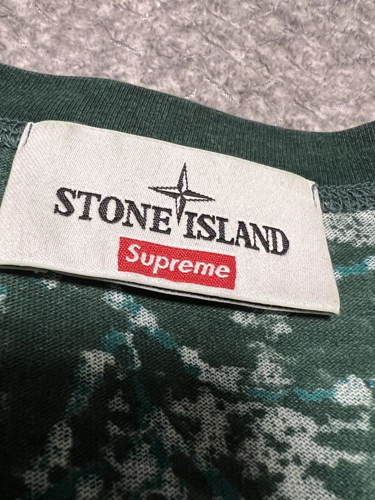 Stone Island x Supreme Spider Web Tee