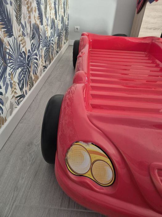 Łóżko dzieciece auto samochód wyścigówka