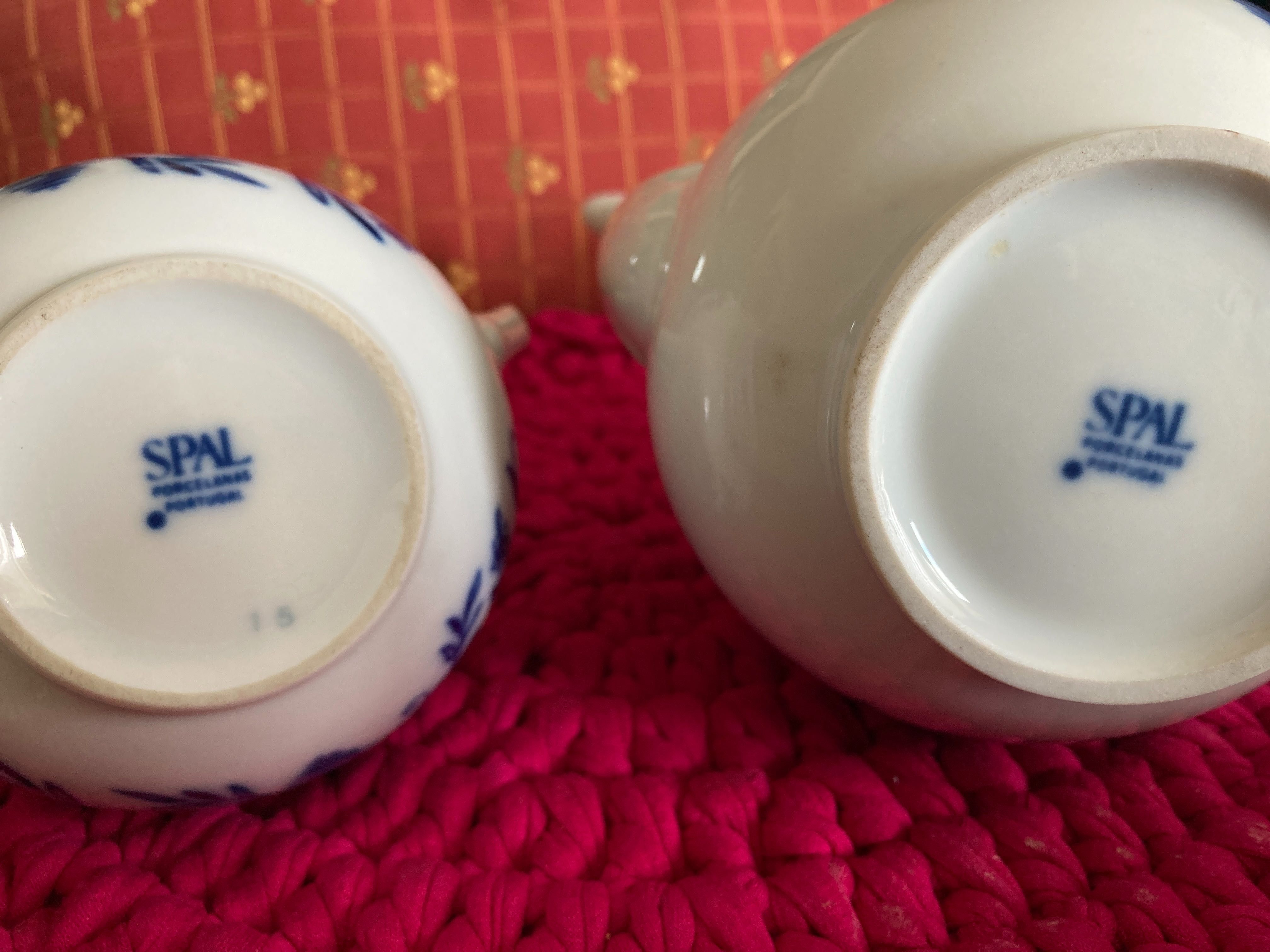 porcelana Japão chinesa portuguesa pintados à mão vintage SPAL