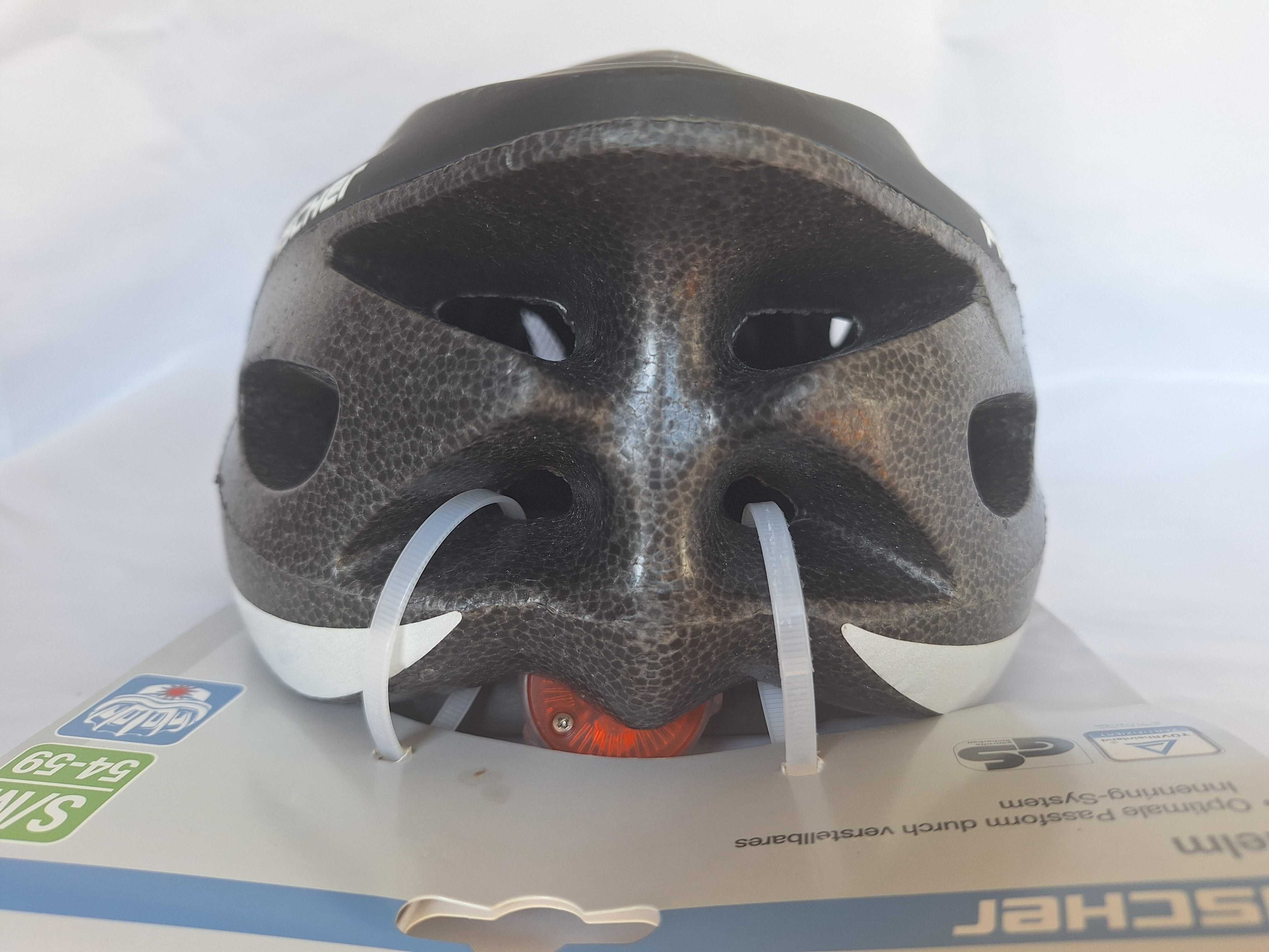 Kask rowerowy Fischer Helm FZ-016 Fahrad Black Matt S/M 54-59cm
