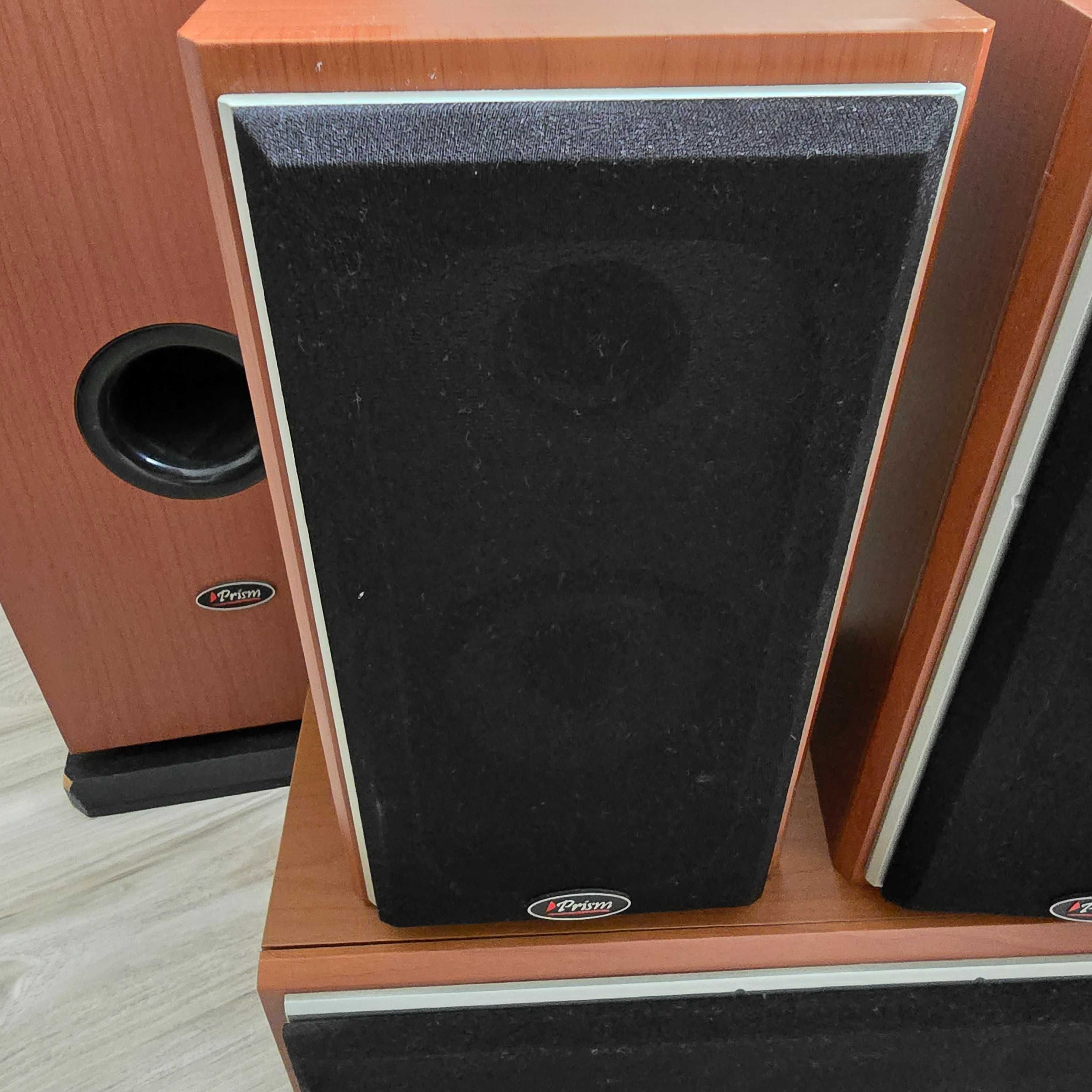 Kino domowe Yamaha + kolumny Prism – komplet, sprawny zestaw!