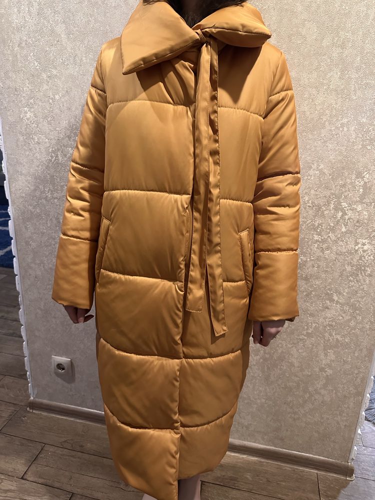 Пальто балонове тепле