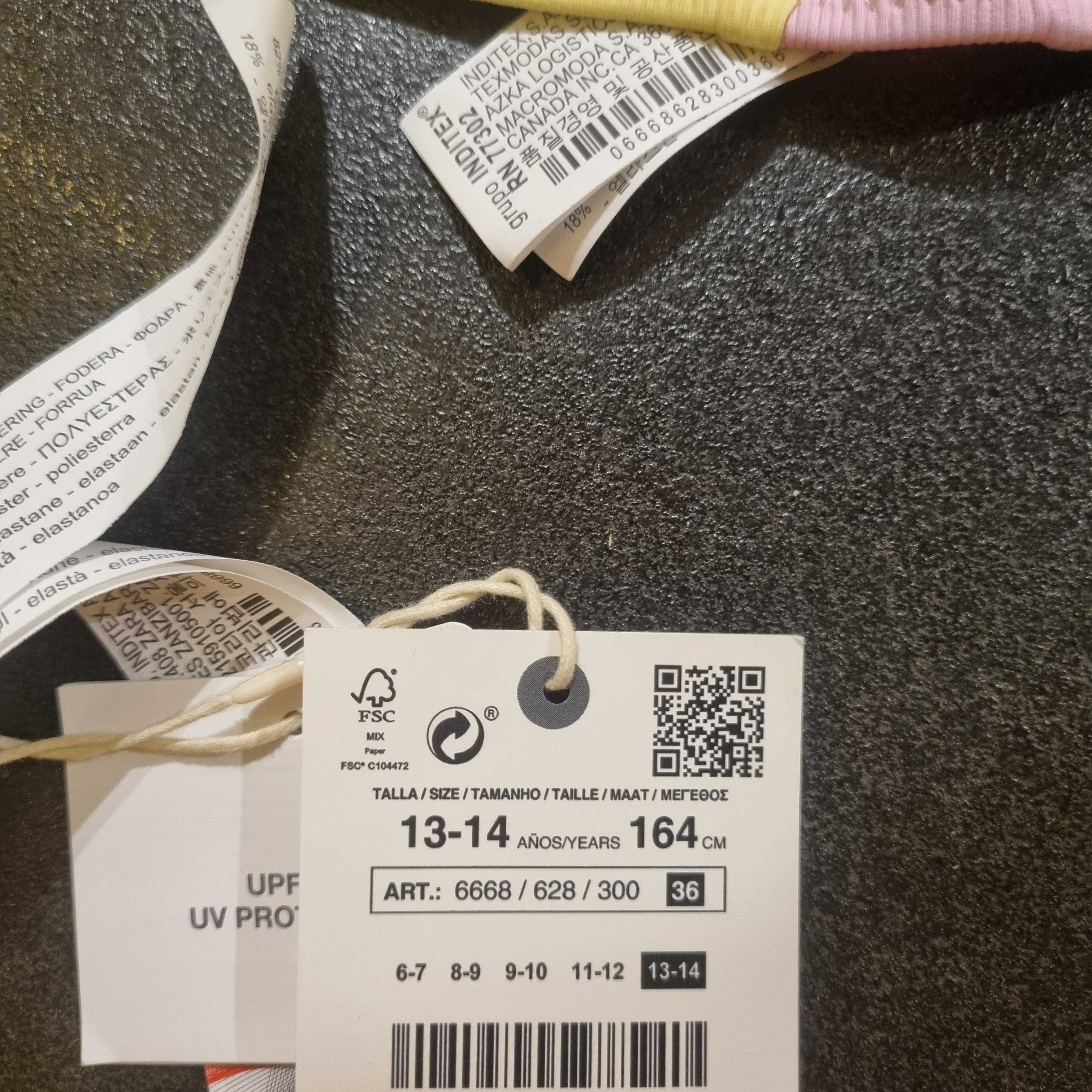 Nowe bikini dziewczęce ZARA rozm.164 cm