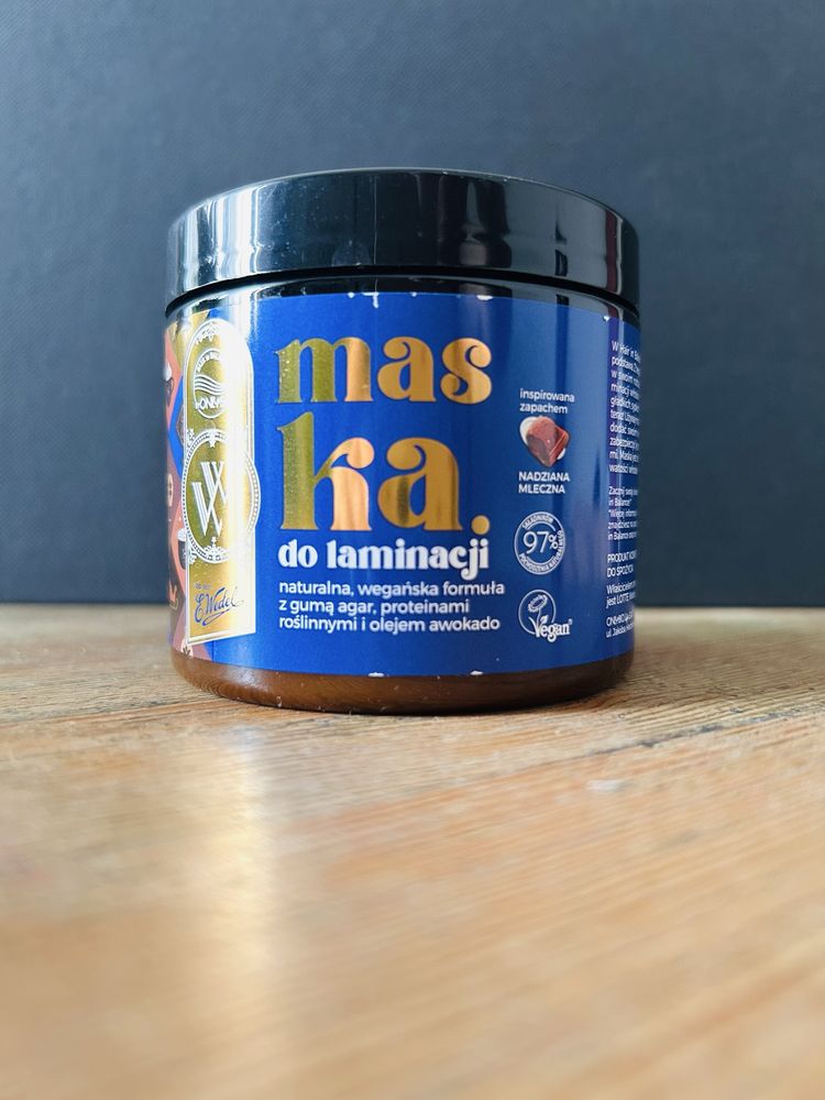 Maska do laminacji / Only bio / Wedel / Mleczna Czekolada