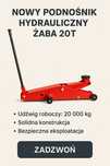 NOWY podnosnik hydrauliczny żaba 20T- Profesjonalny sprzet warsztatowy