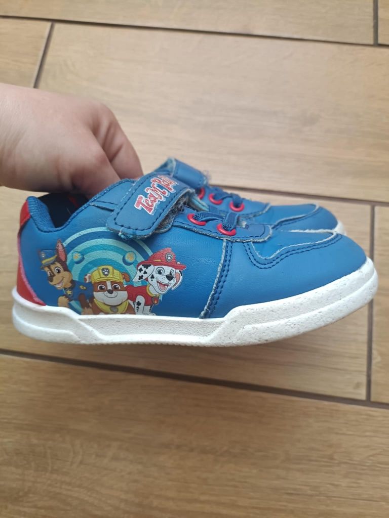 Buty chłopięce psi patrol