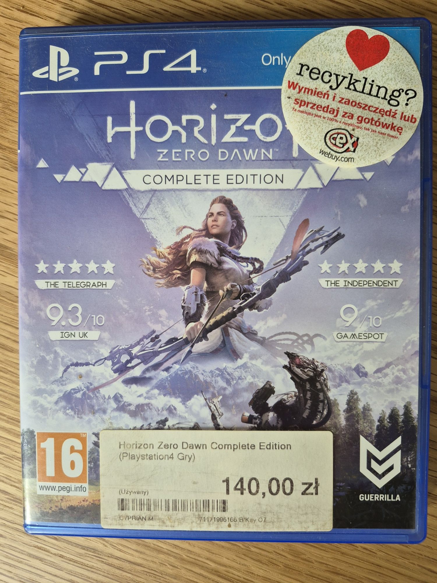 Horizon Zero Dawn Complete Edition (PS4)