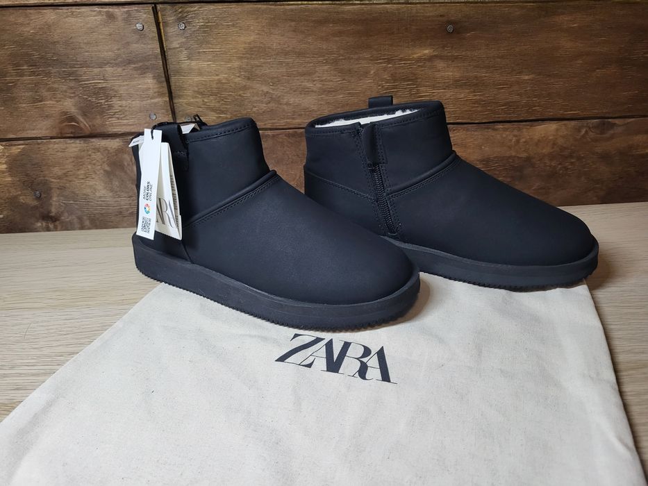 Угги черевики чоботи зимові Zara