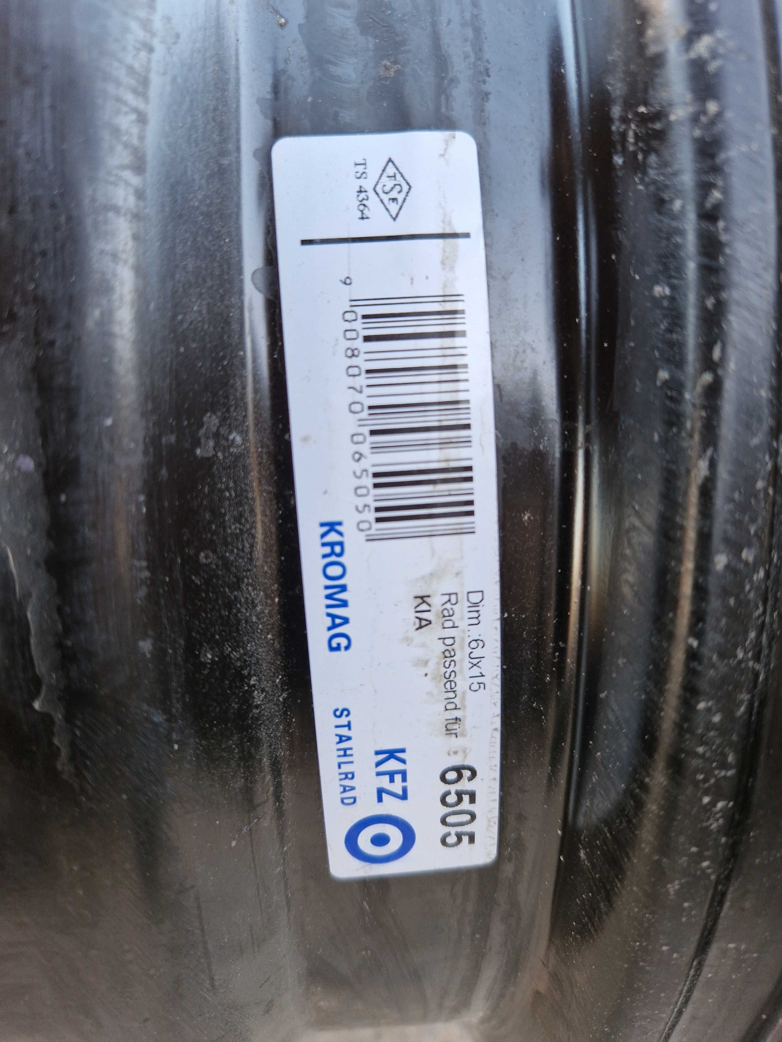 Стальные диски/Металеві диски R15 5x114.3 Hyundai/Kia/Mazda/Mitsubishi