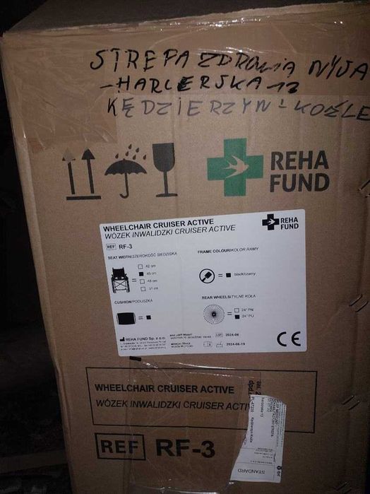 wózek inwalidzki CRUISER ACITIV R-3