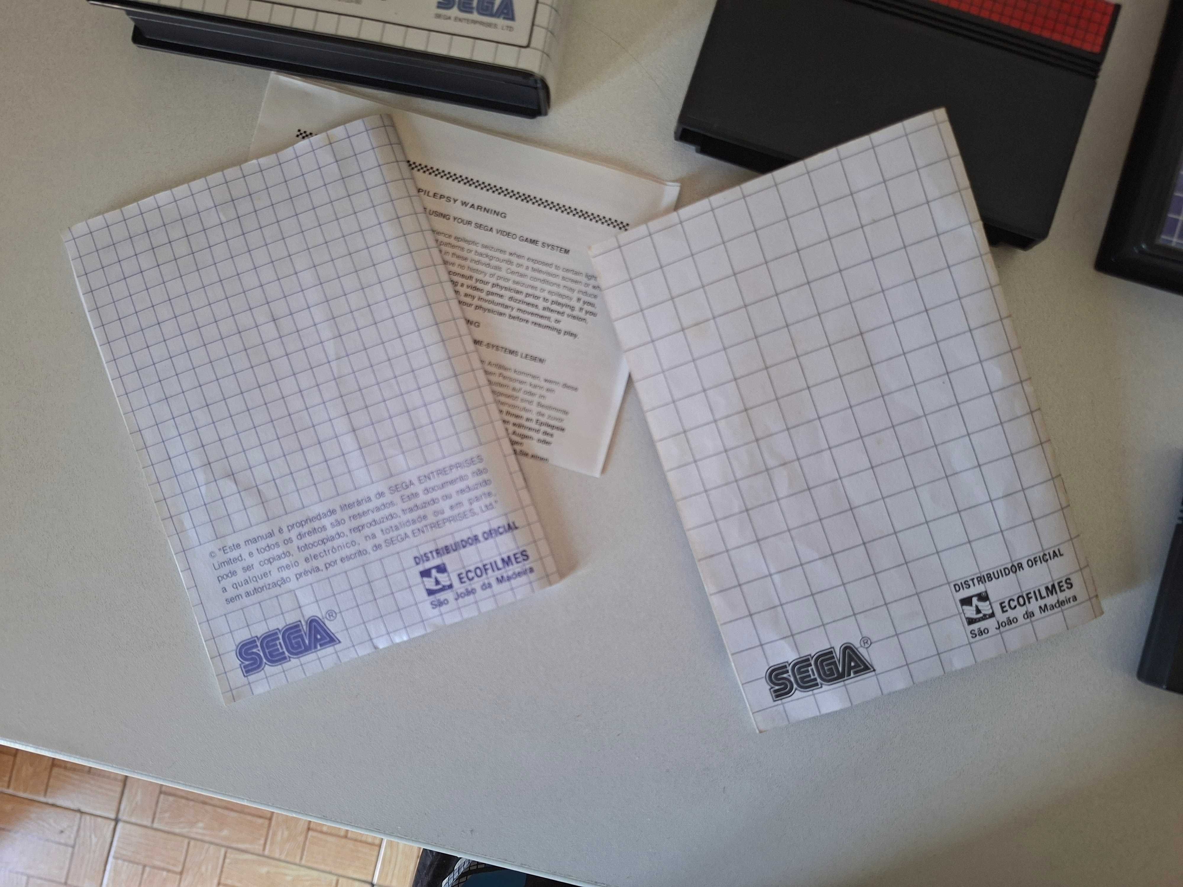 3 Jogos Sega Master System | Sonic, Indiana Jones *Ler Desc*