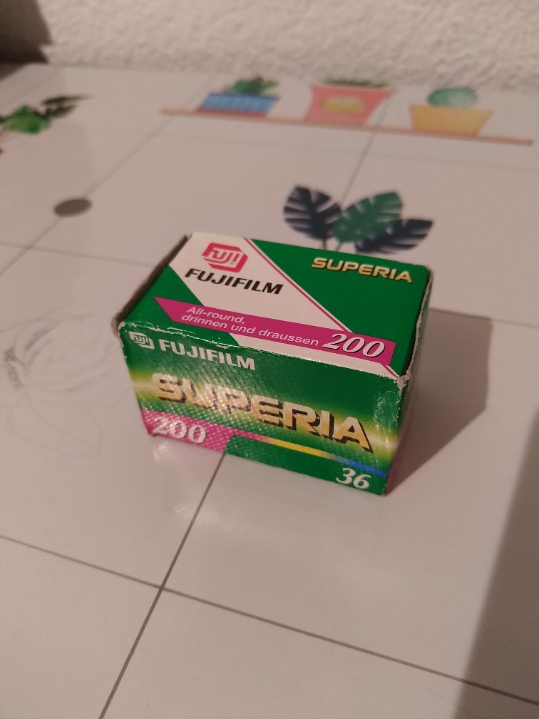 Klisza fotograficzna Fujifilm superia 200