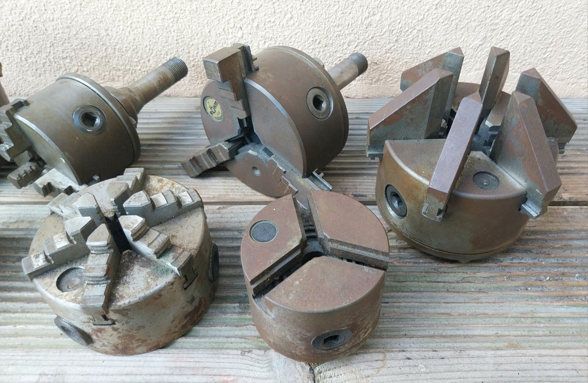 Schaublin SV102 Lote pinças de torno Relojoeiro Mecânicos Engenheiros
