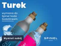 WYMIANA gaz CO2 do SODASTREAM Turek Różowe QC Niebieskie Spinelsoda