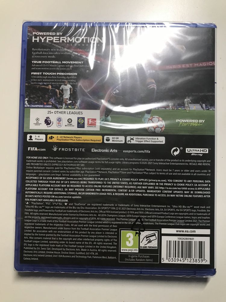 Fifa 22 ps5 (SELADO)