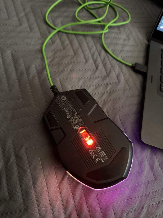 Rato gaming hp pavilion 200 rgb