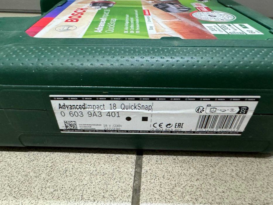 Bosch AdvancedImpact Quick Snap (06039A3401) Ударная дрель-шуруповерт